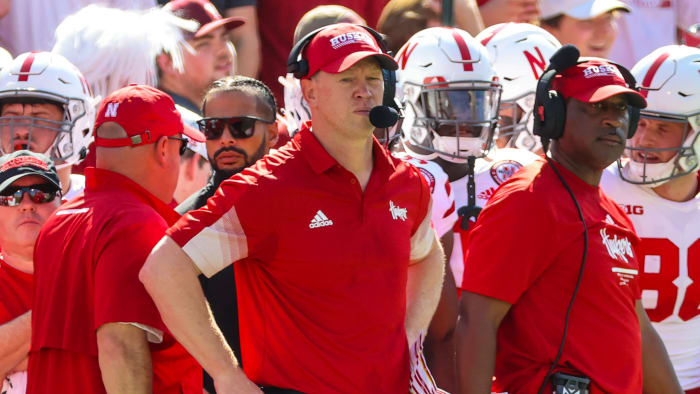 Nebraska coach Scott Frost